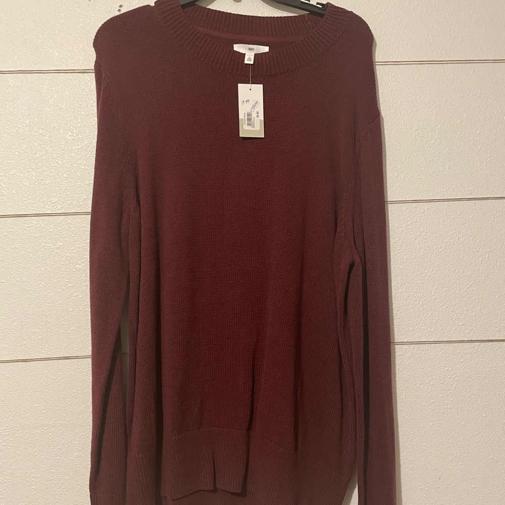 NWT Mens maroon sweater from BP from Nordstrom or Nordstrom Rack size Large